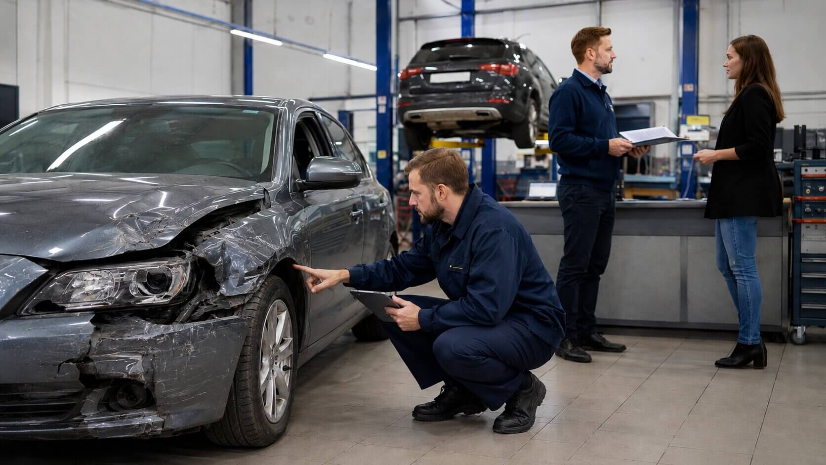 Оценка и выкуп битых автомобилей